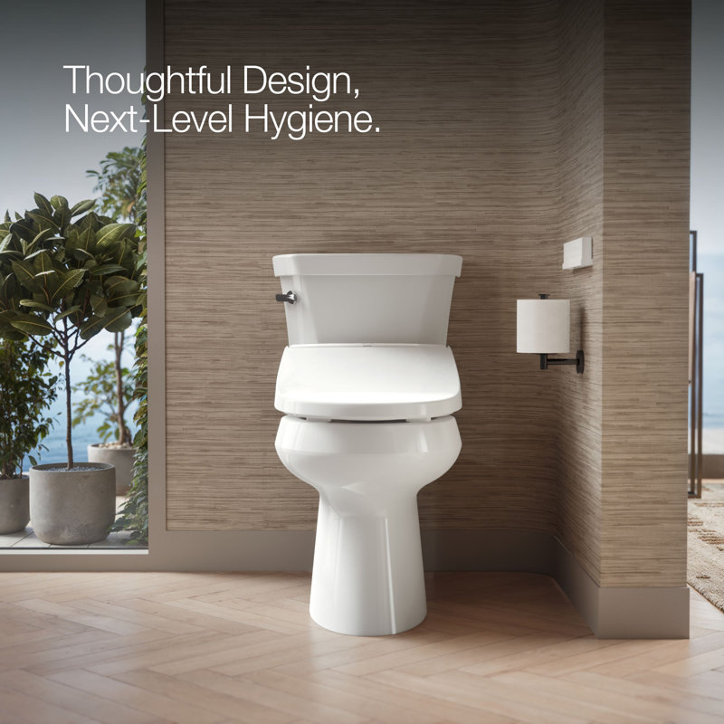 PureWash® E880 Round-Front Bidet Toilet Seat with Remote Control
