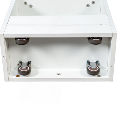 Étagère ouverte 7 côtés à 7 niveaux avec rangement coulissant et multi-fonctions pour la cuisine, le salon et les espaces étroits