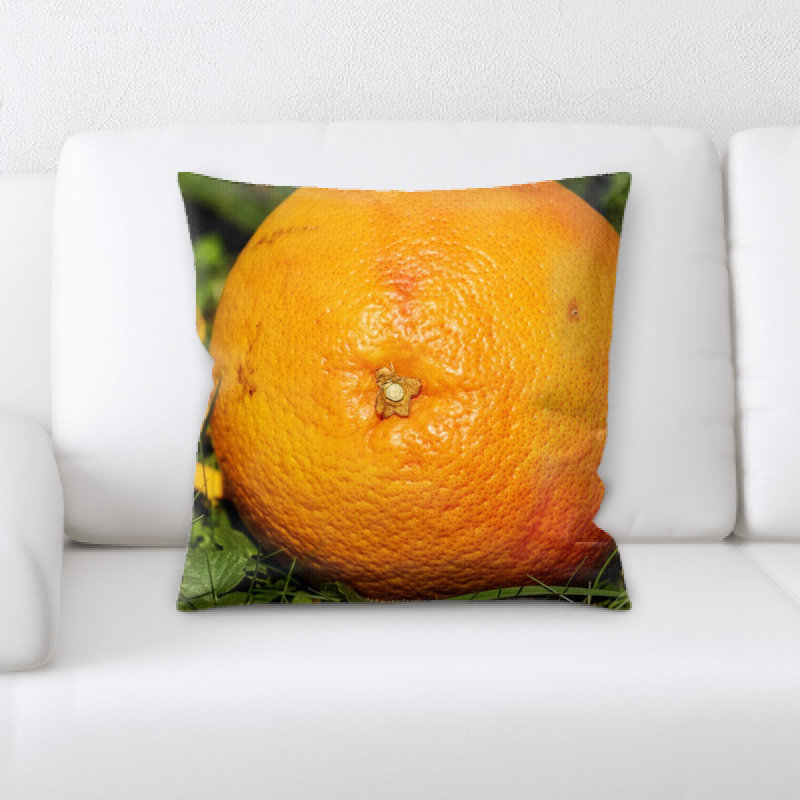 Microsuede Throw Pillow