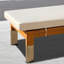 Chaise longue d'extérieur en teck de qualité supérieure