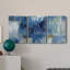 Bleu matin - Toile tendue avec châssis de qualité supérieure - Prêt à être accroché-1038155383