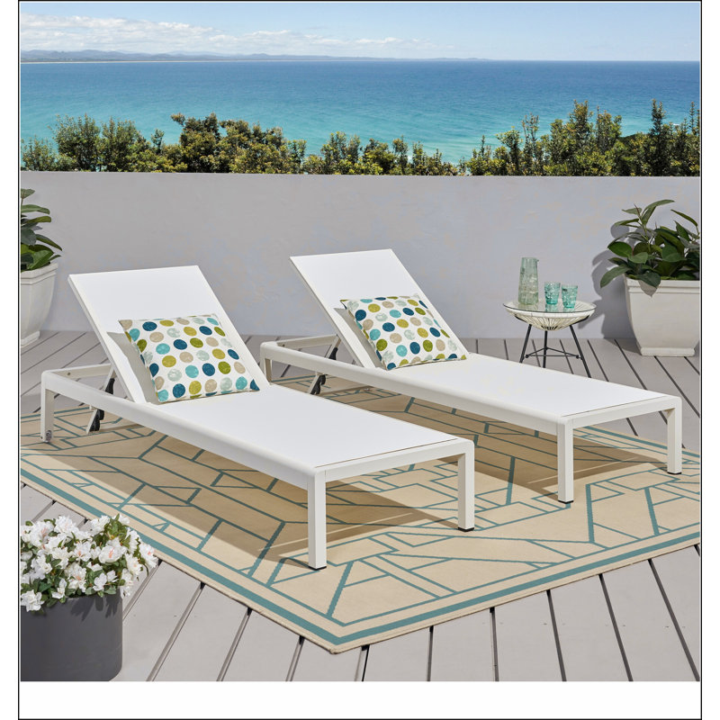 CAPE CORAL KD CHAISE LOUNGE, Gray