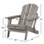 Chair Fauteuil Adirondack surdimensionné en relief - Dossier et siège pré-assemblés pour le jardin, la piscine et le foyer‌-292937847