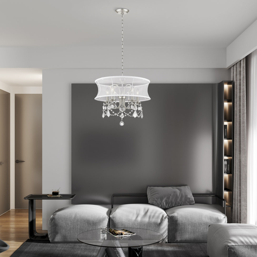 Widner Dimmable Drum Chandelier Willa Arlo™ Interiors 
