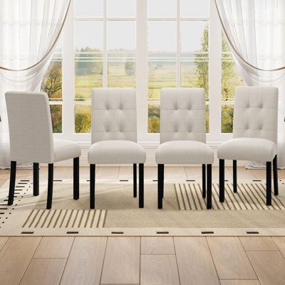 Chaise de salle à manger 4 pièces