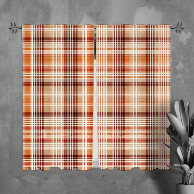 Paire de rideaux obscurcissant en polyester Lolethia