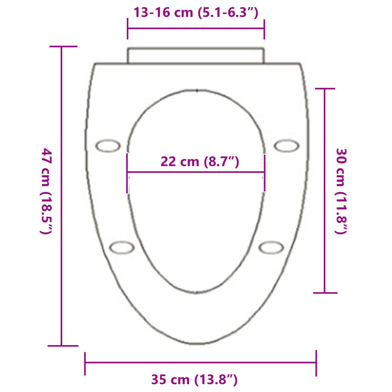 Leite Soft Close Elongated Toilet Seat, White