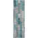 Premium Machine Washable Cerrito Teal Rug