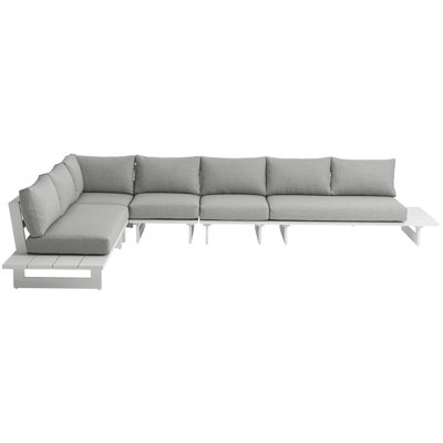 Kirit 157'' Wide Aluminum with Cushions