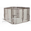 Moustiquaire de remplacement pour abri de jardin universel 10 pi x 10 pi-73150492