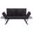 Eltje Steel Garden Bench-672236707