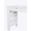 Meuble-lavabo 3 en 1 avec miroir rabattable, éclairage DEL, longueur réglable et tiroirs spacieux - Coiffeuse multifonctionnelle élégante pour la maison, blanc