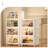 4 Tier Plastic Storage Bins And Boxes Organizer - Stackable With Lids For Bedroom, Living Room, Office - Foldable Containers