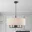 Bazilijus 6 - Light Dimmable Drum Chandelier-1574867943