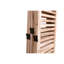 6 cloisons de chambre pliantes en bois massif, l 82,8 po x H 65 po, cloison d'aspect naturel, 65 po, avec finition