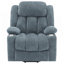 Beca Slate Blue Upholstered Power Lift Recliner