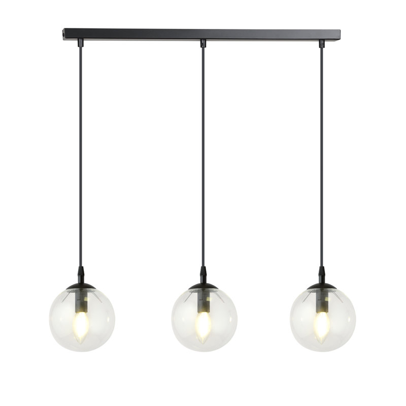 Harley 3 - Light Sphere Pendant, Clear