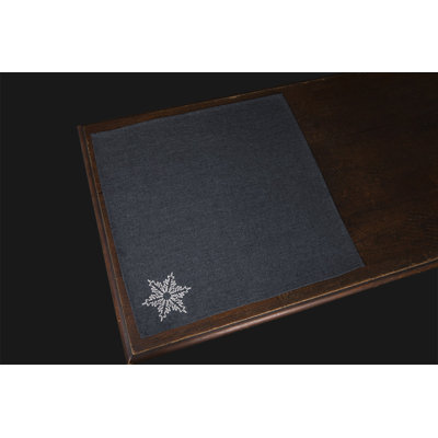 Polyester Embroidered Square Napkin