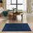 Modern Plush Pet and Kids Friendly Solid Color Area Rugs, Stain & Fade Resistance, Bedroom, Playroom and Kidsroom, Event, Wedding, Perfect for Living Room, Dining Room, Navy Rug-481642499