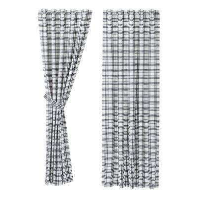 Sawyer Mill 100% Cotton Room Darkening Curtain Panel Pair