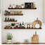 2 Piece Wood Floating Shelf