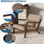 Fauteuil d'appoint ergonomique MidCentury Modern-981376271