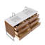 Ensemble de meuble-lavabo double 60 po Markham-100760250-84059303-100760251