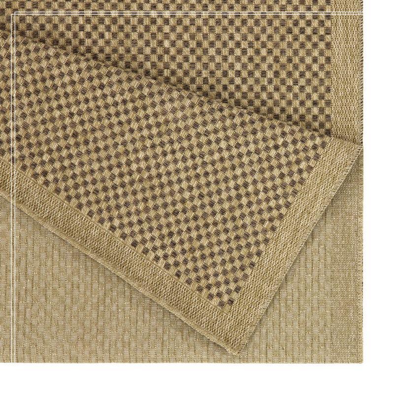 Tapis intérieur / extérieur en jute / moka, Rectangle 7 pi 10 po x 10 pi 3 po