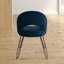 Chaise d'appoint rembourrée en velours Lisbon-22506780