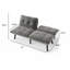 Canapé-lit convertible pliant moderne-419398000