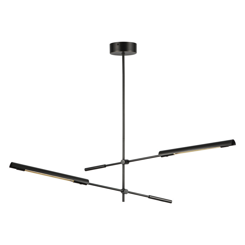 Astrid 2 - Light LED Chandelier, Urban Bronze