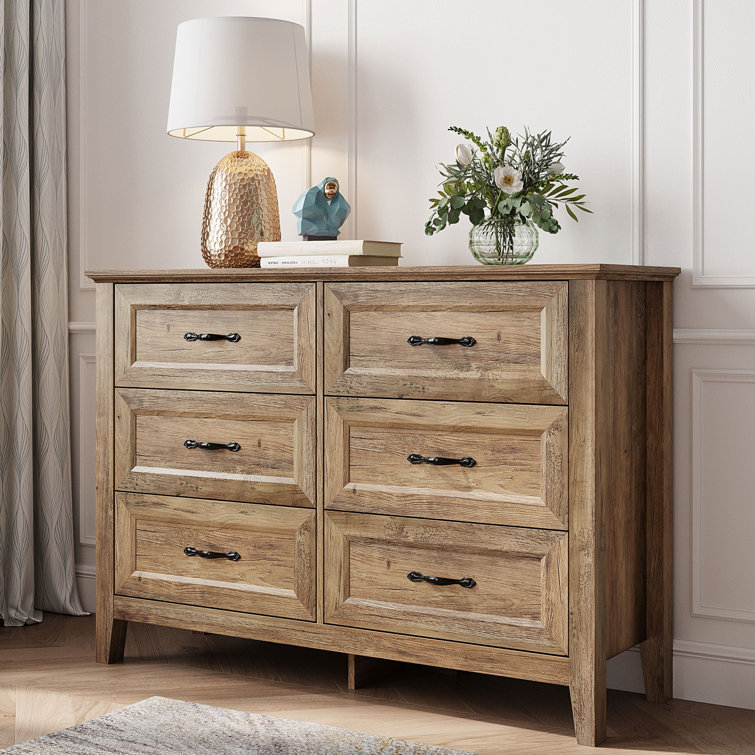 Commode double 6 tiroirs Mize