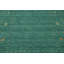 Handmade Green Wool Gabbeh Style Area Rug 5x8