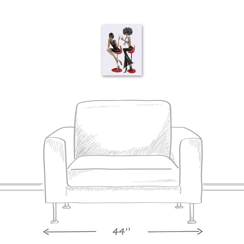 Bravo sur toile, H 14 po x l 11 po x P 1,25 po, Sans cadre