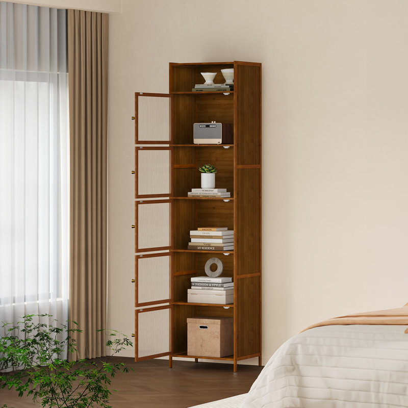 170cm H x 43cm W Rattan Bookcase