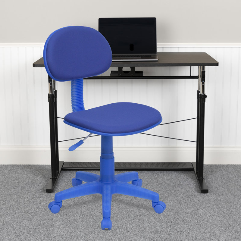 Chaise de bureau Camyra, Bleu
