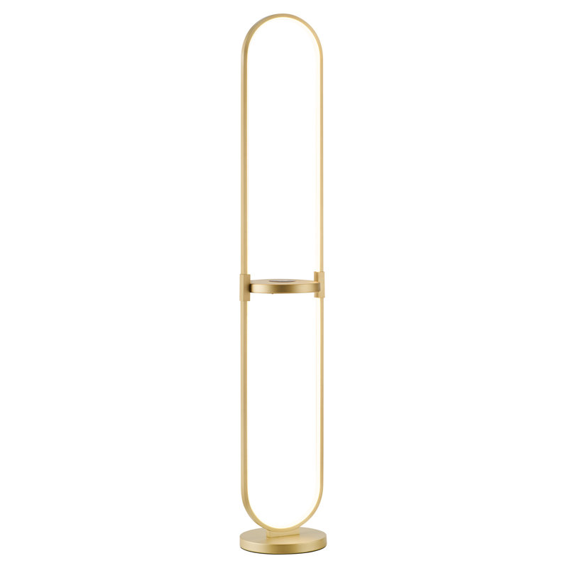 Lampe de table sur pied 56 po Gadbois, Or