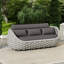 Ensemble de 2 pièces de canapé d'extérieur en aluminium thermolaqué avec table basse-789548730-789548677-805158882