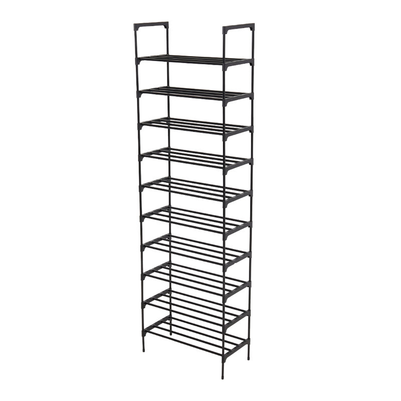 20 Pair Shoe Rack, Black