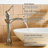 Veil  Waterfall Single Hole Single-Handle Vessel Bathroom Faucet Bathroom Faucet with Drain Assembly-47487304
