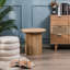 Table d'appoint en bois massif naturel Moxley-294678176-294678189