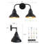 Luminaire de salle de bain Yorklyn-1354020031