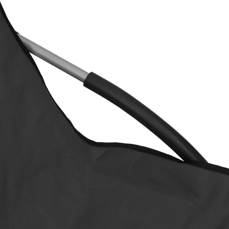 Stewartstown Folding Camping Chair, Black