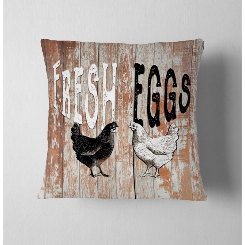 Throw Pillow Cover Only, Brown 7, H 16 po x l 16 po