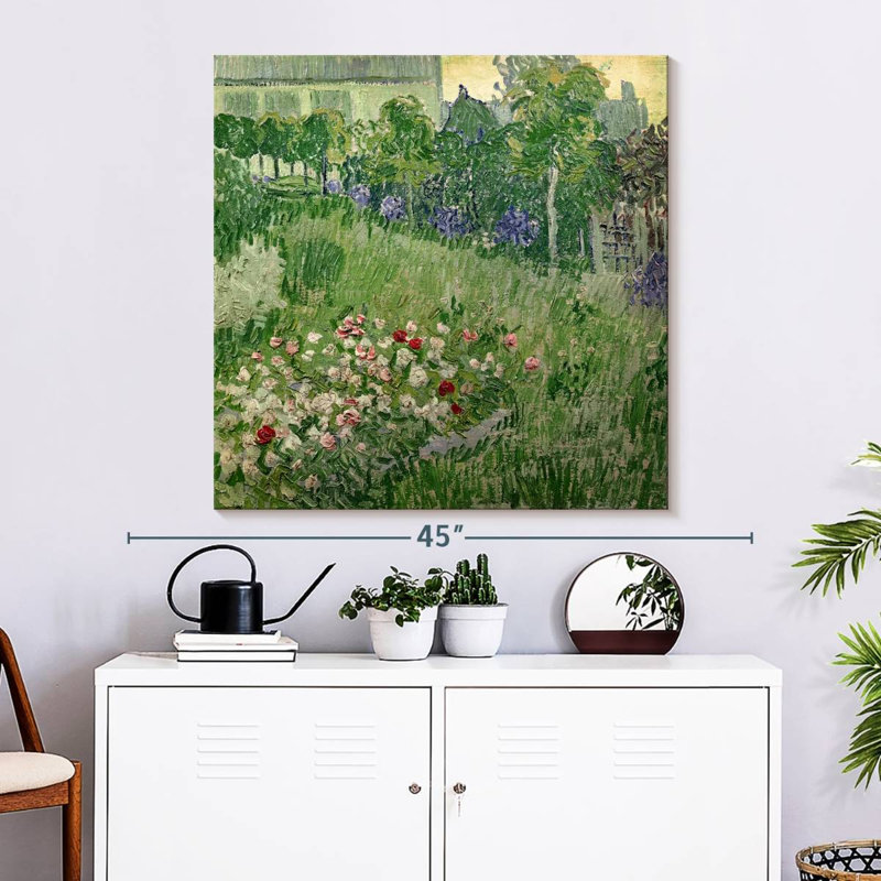 Jardin d'Alvord Daubigny, H 33 po x l 33 po