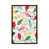 Toile avec cadre en bois brun classique