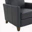 Fauteuil inclinable moderne en similicuir bleu Pablo avec structure durable et inclinaison manuelle pour un confort ultime-1775818556