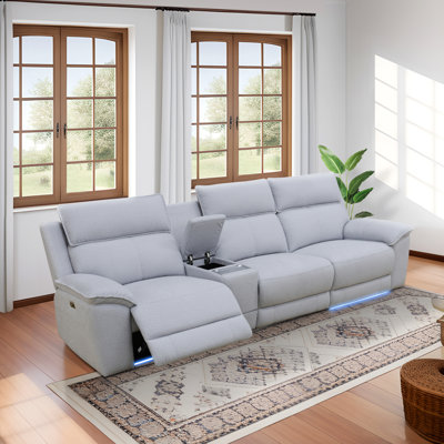 Lugenbeel 38.5'' Upholstered Reclining Sofa