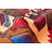 Teimani  Orange Rug 2'9" x 4'6"
