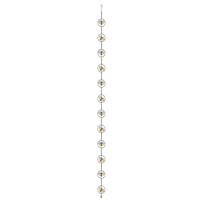 Lausyn Metal Insects Rain Chain